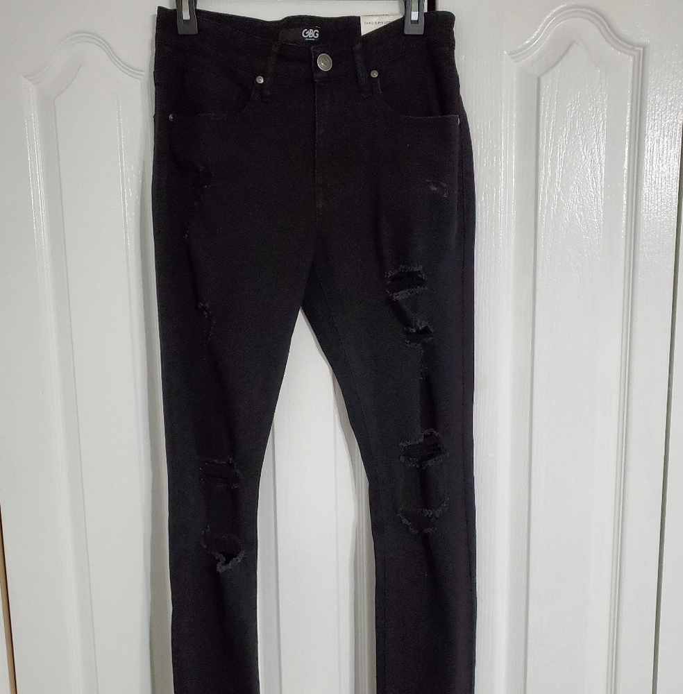 GBG men black skinny jean